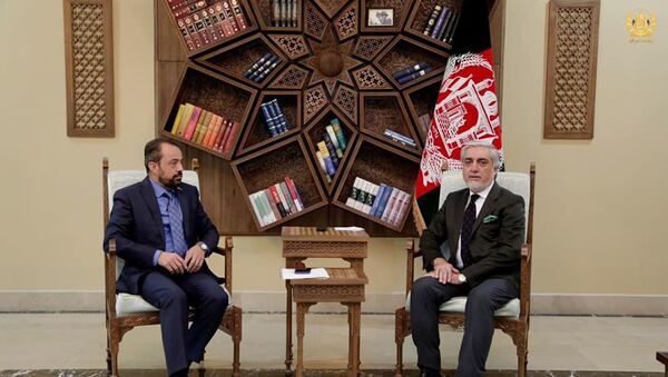دیدار عبدالله با سفیران امریکا، ایران و ترکیه  - اسپوتنیک افغانستان  