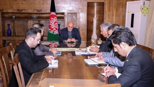 نشست دیجیتال‌سازی سیستم وزارت معارف در غیاب سرپرست این وزارت در ارگ