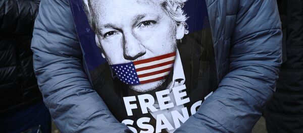 آسانژ در مدتی که در سفارت اکوادور در لندن پهنان بود، پدر دو فرزند شد - اسپوتنیک افغانستان  