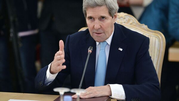 جان کری:  ایالات متحده به حضور در خاورمیانه ادامه خواهد داد - اسپوتنیک افغانستان  
