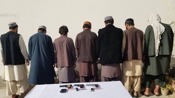 دستگیری هفت هراس افگن در کندهار - اسپوتنیک افغانستان  