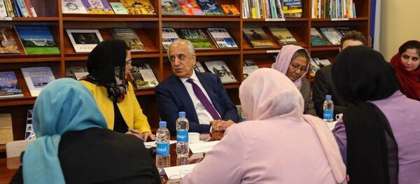 سفارت امریکا: خلیلزاد برای گفتگوهای صلح به قطر میرود سفارت امریکا: خلیلزاد برای گفتگوهای صلح به قطر میرود - اسپوتنیک افغانستان