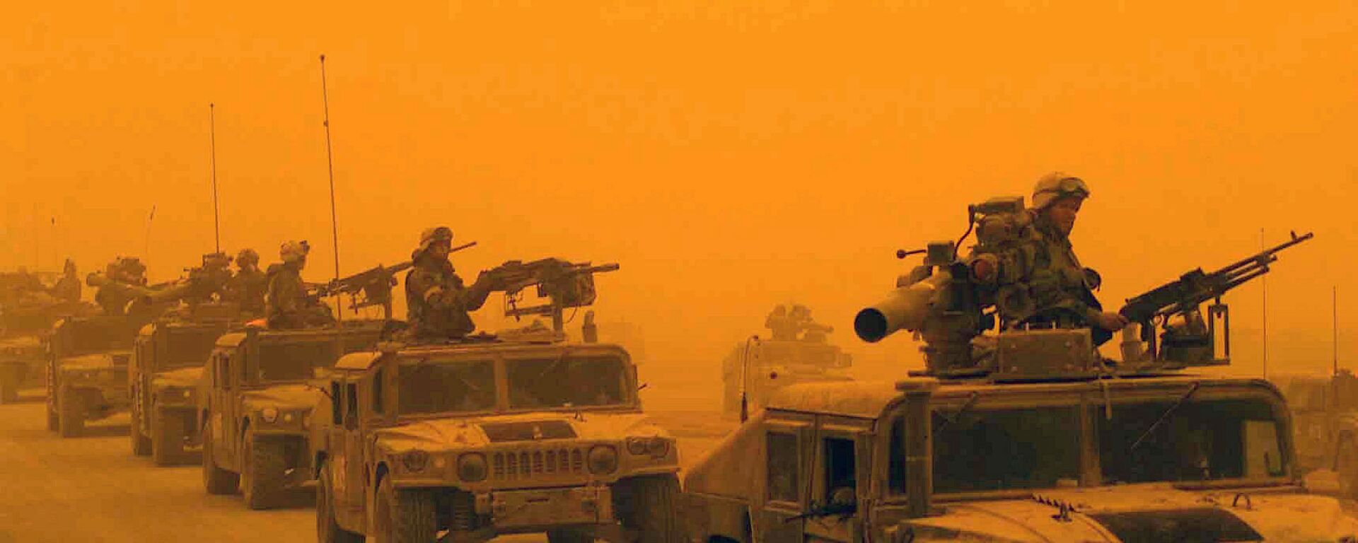 انفجار در مسیر کاروان نظامیان امریکا در عراق - اسپوتنیک افغانستان  , 1920, 13.09.2020