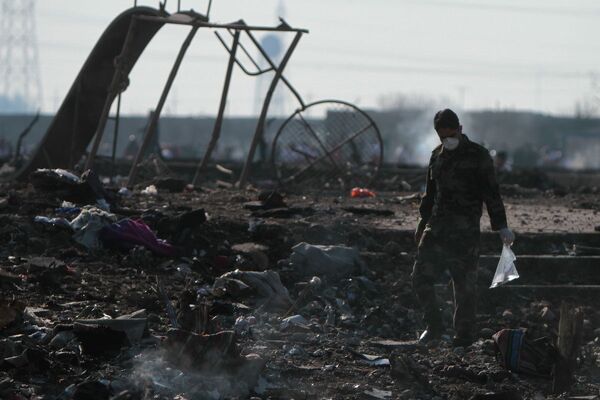 سقوط هواپیمای مسافربری اوکراینی در ایران - اسپوتنیک افغانستان  