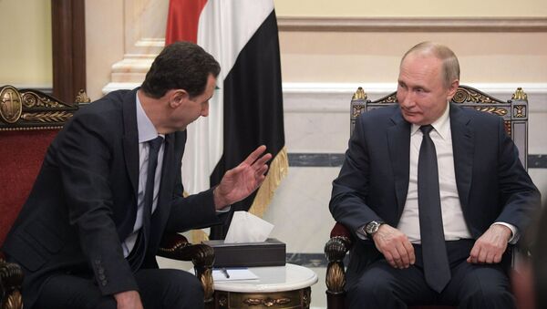 سفر غیرمنتظره اسد به مسکو؛ رهبران روسیه و سوریه در کرملین دیدار کردند - اسپوتنیک افغانستان  