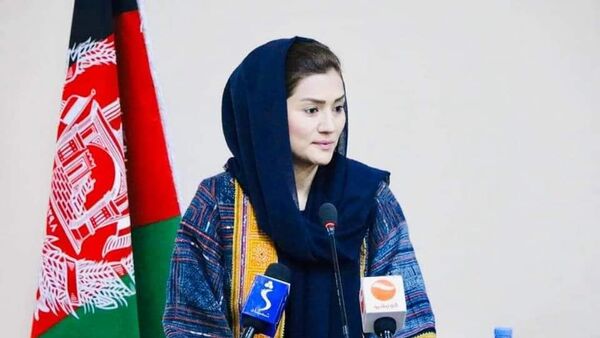روبینا جلالی رییس فدراسیون اتلتیک افغانستان - اسپوتنیک افغانستان  