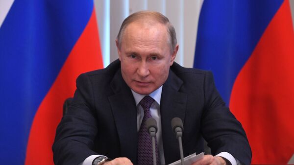 ولادیمیر پوتین رئیس جمهور روسیه  - اسپوتنیک افغانستان  