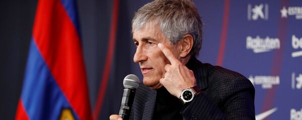 کیکه ستین سرمربی بارسلونا کیکه ستین سرمربی بارسلونا - اسپوتنیک افغانستان