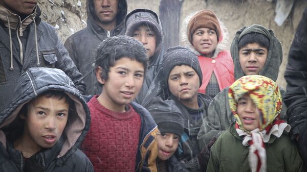 بیجاشدگان داخلی کودکان   - اسپوتنیک افغانستان  