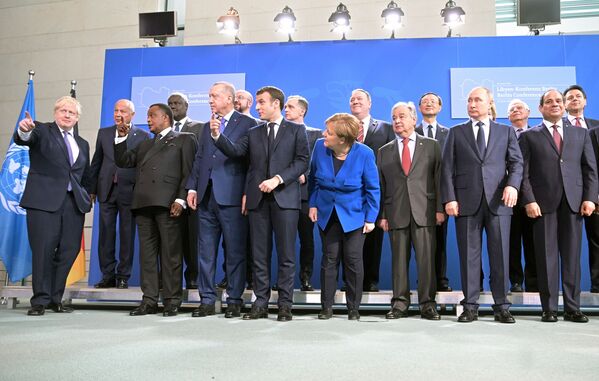 رهبران کشورها در کنفرانس بین المللی لیبی در برلین - اسپوتنیک افغانستان  
