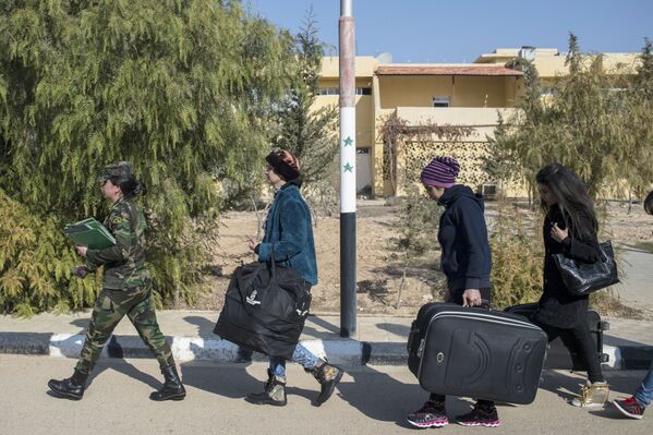 آکادمی نظامی زنان در دمشق - اسپوتنیک افغانستان  