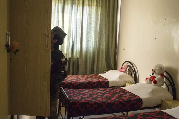 افسر نظامی آکادمی نظامی زنان در دمشق - اسپوتنیک افغانستان  