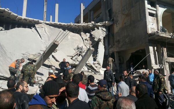 سه انفجار پی در پی در سوریه بیش از 30 کشته برجا گذاشت - اسپوتنیک افغانستان  