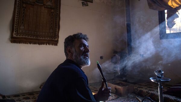 اوارگان در منطقه یرموک در دمشق - اسپوتنیک افغانستان  