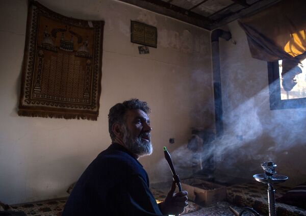 اوارگان در منطقه یرموک در دمشق - اسپوتنیک افغانستان  