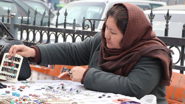 یک فروشنده در بازار بانون - کابل - اسپوتنیک افغانستان  