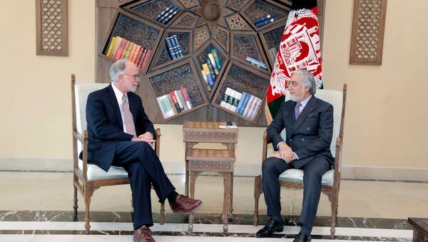 دیدار عبدالله عبدالله با سفیر جدید امریکا در افغانستان  - اسپوتنیک افغانستان  