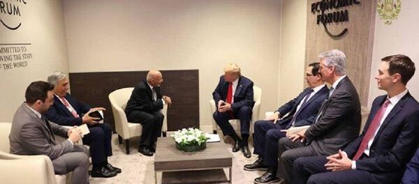 دیدار رئیسجمهور غنی با دونالد ترامپ  دیدار رئیسجمهور غنی با دونالد ترامپ - اسپوتنیک افغانستان