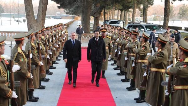 اسدالله خالد با وزیر دفاع ایتالیا دیدار کرد - اسپوتنیک افغانستان  