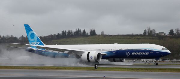 بوئینگ 777X اولین پرواز آزمایشی اش را انجام داد + ویدیو - اسپوتنیک افغانستان  