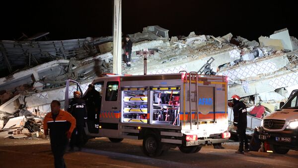 یک روز پس از زلزله در شرق ترکیه  - اسپوتنیک افغانستان  