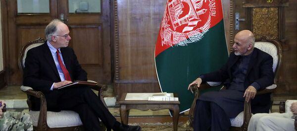 رئیس جمهور غنی با راس ویلسون و جنرال اسکات میلر دیدار کرد رئیس جمهور غنی با راس ویلسون و جنرال اسکات میلر دیدار کرد - اسپوتنیک افغانستان