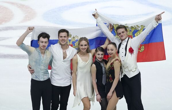  مسابقات قهرمانی رقص روی یخ در اتریش / ورزشکاران روسی - اسپوتنیک افغانستان  