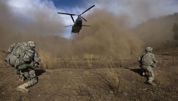 هلیکوپتر امریکائی - اسپوتنیک افغانستان  