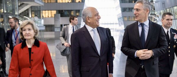 دیدار خلیلزاد با دبیر کل ناتو دیدار خلیلزاد با دبیر کل ناتو - اسپوتنیک افغانستان