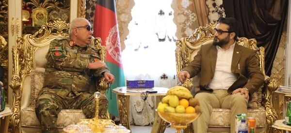 دیدار محب با جنرال دوستم در پیوند به اوضاع امنیتی شمال افغانستان - اسپوتنیک افغانستان  