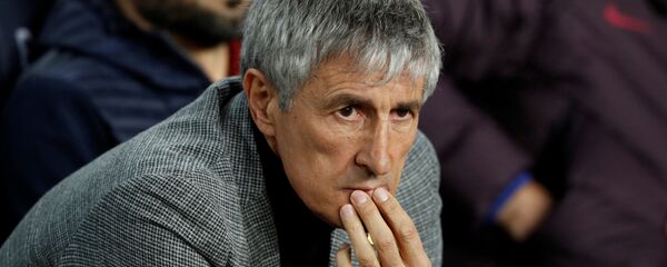  Тренер Барселоны Кике Сетьен перед матчем с Леганесом - اسپوتنیک افغانستان  