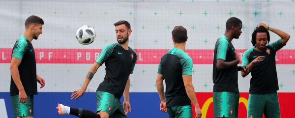 برونو فرناندز بازیکن جدید منچستریونایتد  Russia World Cup Portugal Training برونو فرناندز بازیکن جدید منچستریونایتد  Russia World Cup Portugal Training - اسپوتنیک افغانستان