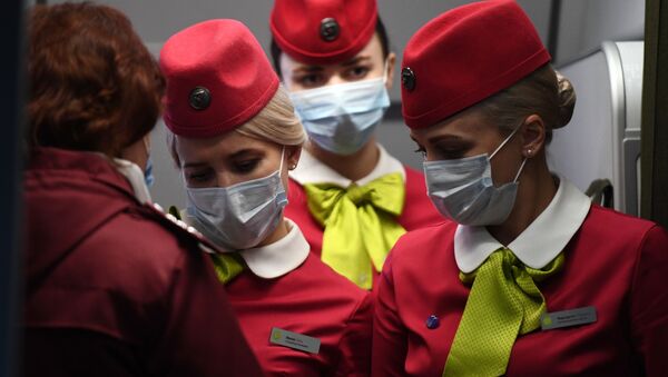 نشست اولین هواپیماه روسیه در چین برای نجات شهروندان‌اش از ویروس+ویدیو - اسپوتنیک افغانستان  