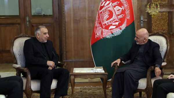 رئیس‌جمهور غنی با نماینده ویژۀ وزارت خارجه ایران در کابل دیدار کرد  - اسپوتنیک افغانستان  