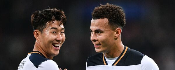 سون هیونگ-مین بازیکن تاتنهام   Футбол. Лига чемпионов. Матч Тоттенхэм - ЦСКА - اسپوتنیک افغانستان  