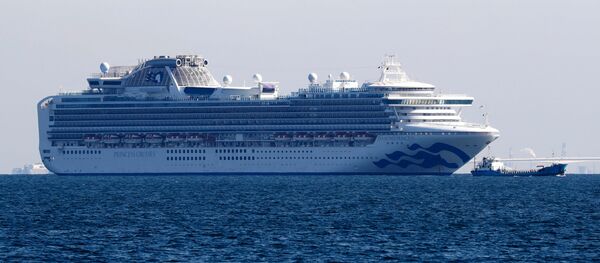 قرنطین شدن حدود 3 هزار و 700 تن از سرنشینان کشتی تفریحی در جاپان بخاطر ویروس کرونا قرنطین شدن حدود 3 هزار و 700 تن از سرنشینان کشتی تفریحی در جاپان بخاطر ویروس کرونا - اسپوتنیک افغانستان