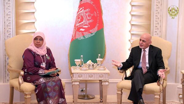 دیدار اشرف غنی با معاون دبیر کل سازمان ملل متحد - اسپوتنیک افغانستان  