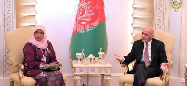 دیدار اشرف غنی با معاون دبیر کل سازمان ملل متحد - اسپوتنیک افغانستان  