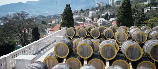 کارخانه واین سازی ماساندرا در کریمیا - اسپوتنیک افغانستان  