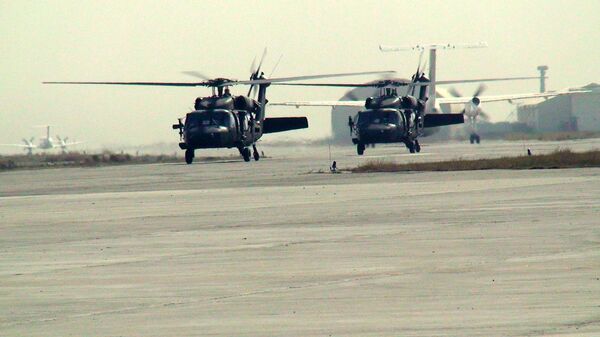 هلیکوپترهای امریکایی در افغانستان - اسپوتنیک افغانستان  