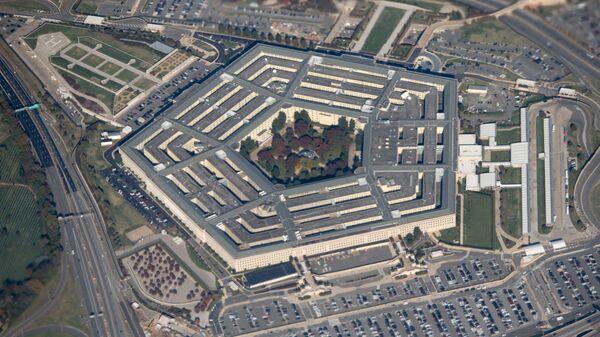 Вид на здание Пентагона в Вашингтоне, США - اسپوتنیک افغانستان  