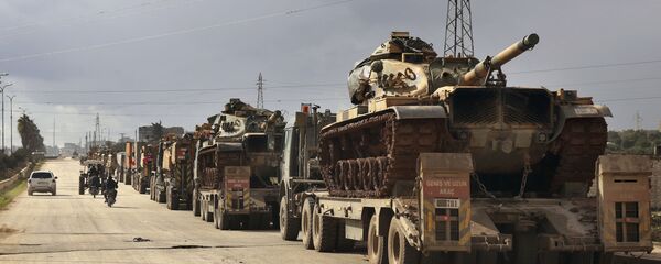 نیروهای ترکیه در سوریه نیروهای ترکیه در سوریه - اسپوتنیک افغانستان