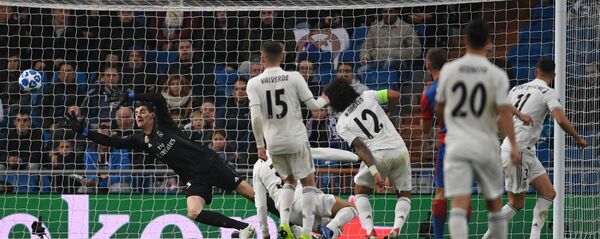 تیبو کورتوا دروازه بان تیم رئال مادرید Spain Soccer Champions League Real - CSKA تیبو کورتوا دروازه بان تیم رئال مادرید Spain Soccer Champions League Real - CSKA - اسپوتنیک افغانستان