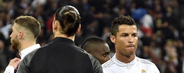 Златан Ибрагимович и  Криштиану Роналду - اسپوتنیک افغانستان  