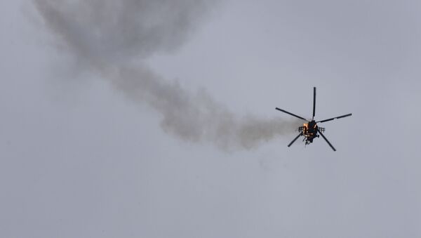  سقوط هلیکوپتر ارتش سوریه در ادلب + ویدیو - اسپوتنیک افغانستان  