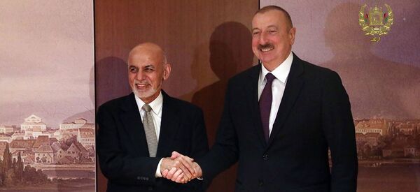 تاکید رئیسان جمهور افغانستان و آذربایجان روی همکاری های دوجانبه تاکید رئیسان جمهور افغانستان و آذربایجان روی همکاری های دوجانبه - اسپوتنیک افغانستان