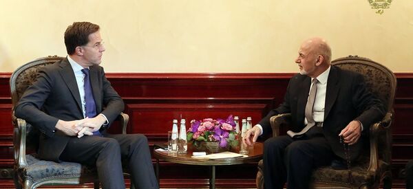 گفت و گوی غنی و نخست وزیر هالند درباره روند صلح در افغانستان گفت و گوی غنی و نخست وزیر هالند درباره روند صلح در افغانستان - اسپوتنیک افغانستان