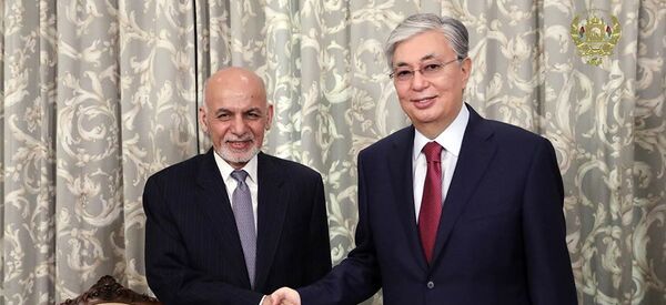 تاکید رئیسان جمهور افغانستان و قزاقستان بر گسترش همکاری ها تاکید رئیسان جمهور افغانستان و قزاقستان بر گسترش همکاری ها - اسپوتنیک افغانستان