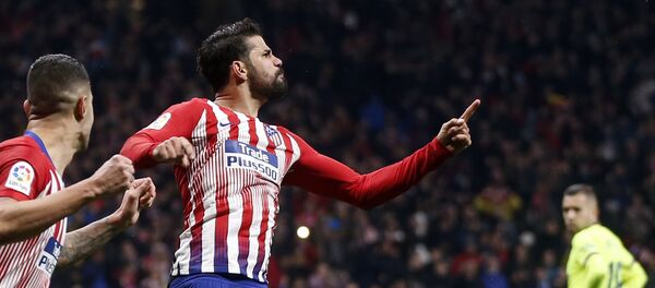 El futbolista del Atlético de Madrid, Diego Costa El futbolista del Atlético de Madrid, Diego Costa - اسپوتنیک افغانستان