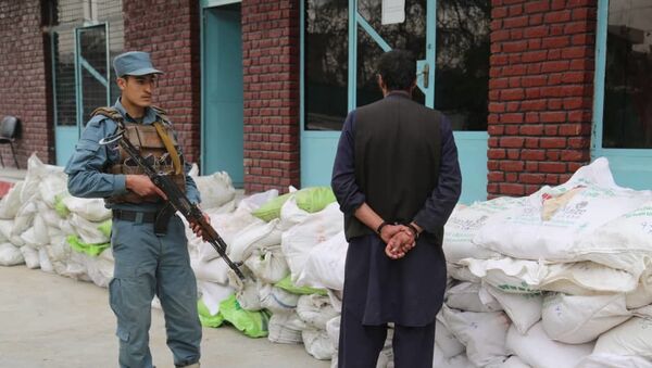 کشف و ضبط 100 بوری مواد انفجاری در ولایت ننگرهار  - اسپوتنیک افغانستان  